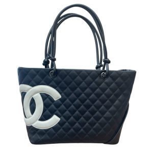 CHANEL　トートバッグ　カンボンライン